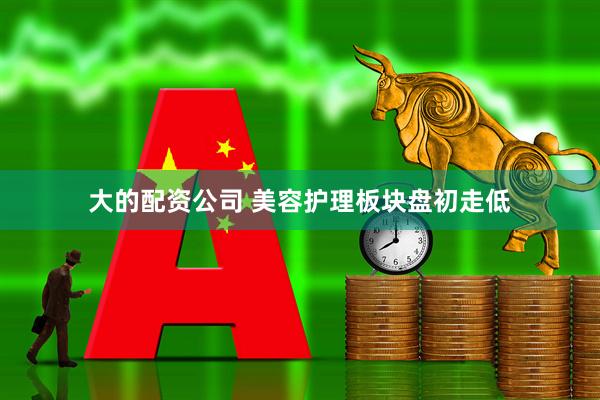 大的配资公司 美容护理板块盘初走低